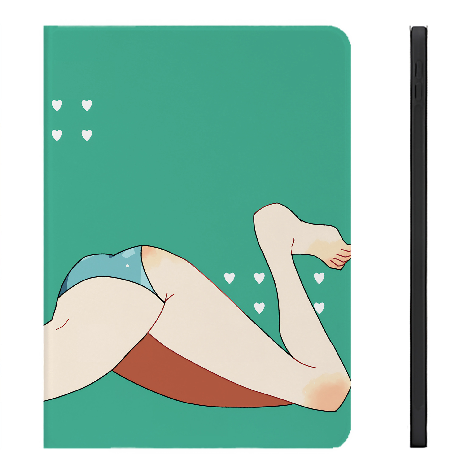 （画像用） ワンピース ONE PIECE IPadケース ペンホルダー付き ブックスタイルデザイン